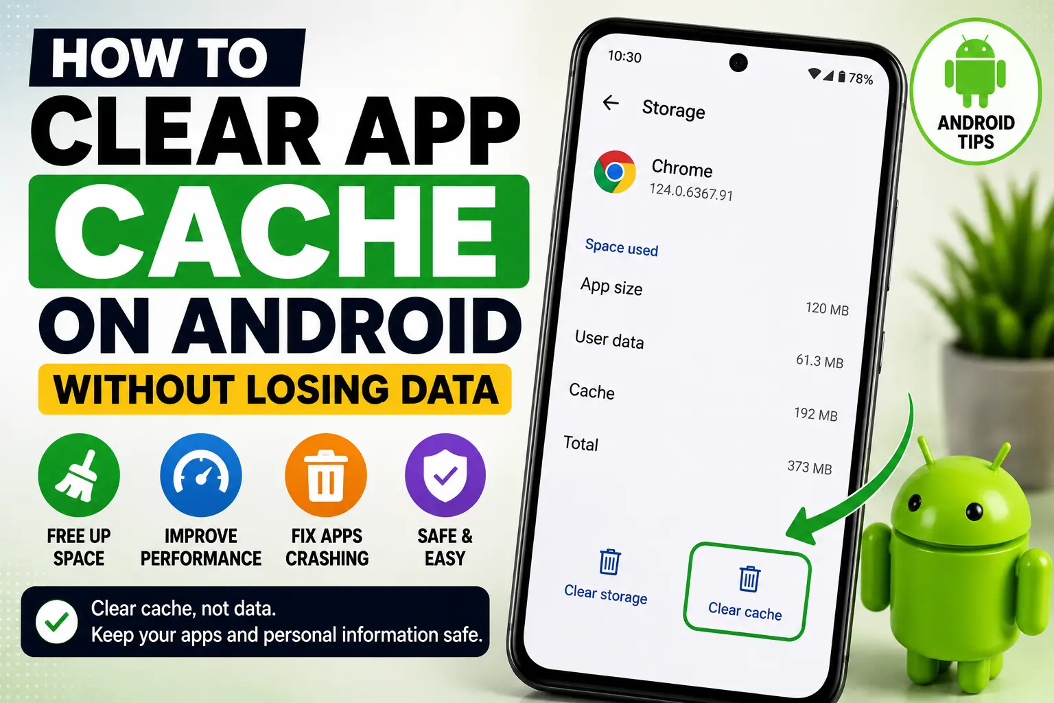 How to Clear App Cache on Android Without Losing Data