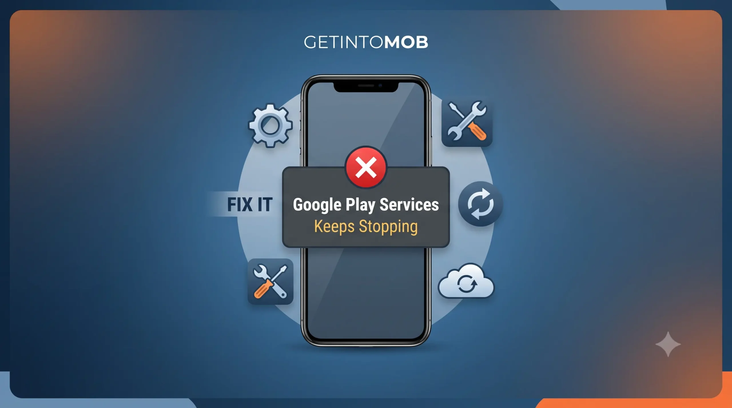 Fix Google Play Services keeps stopping error on Android phone screen